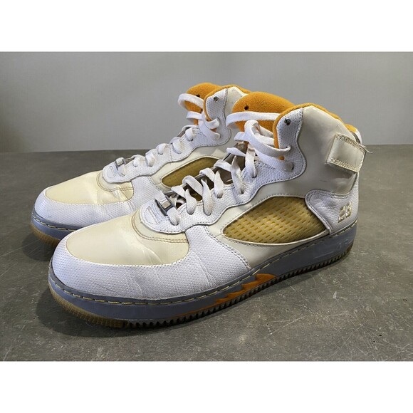Nike Air Jordan AJF 5 AF1 Orange Peel Maize 318608-181 Size 12 main image 6